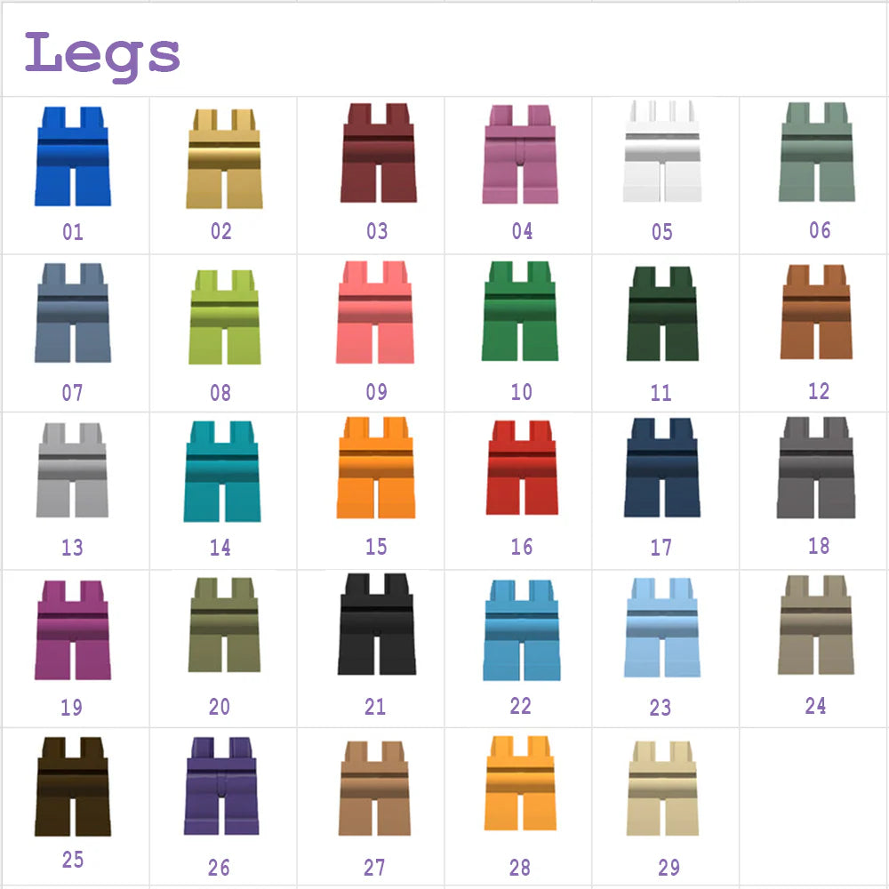 Custom Family Mini Brick Figures Gift Set